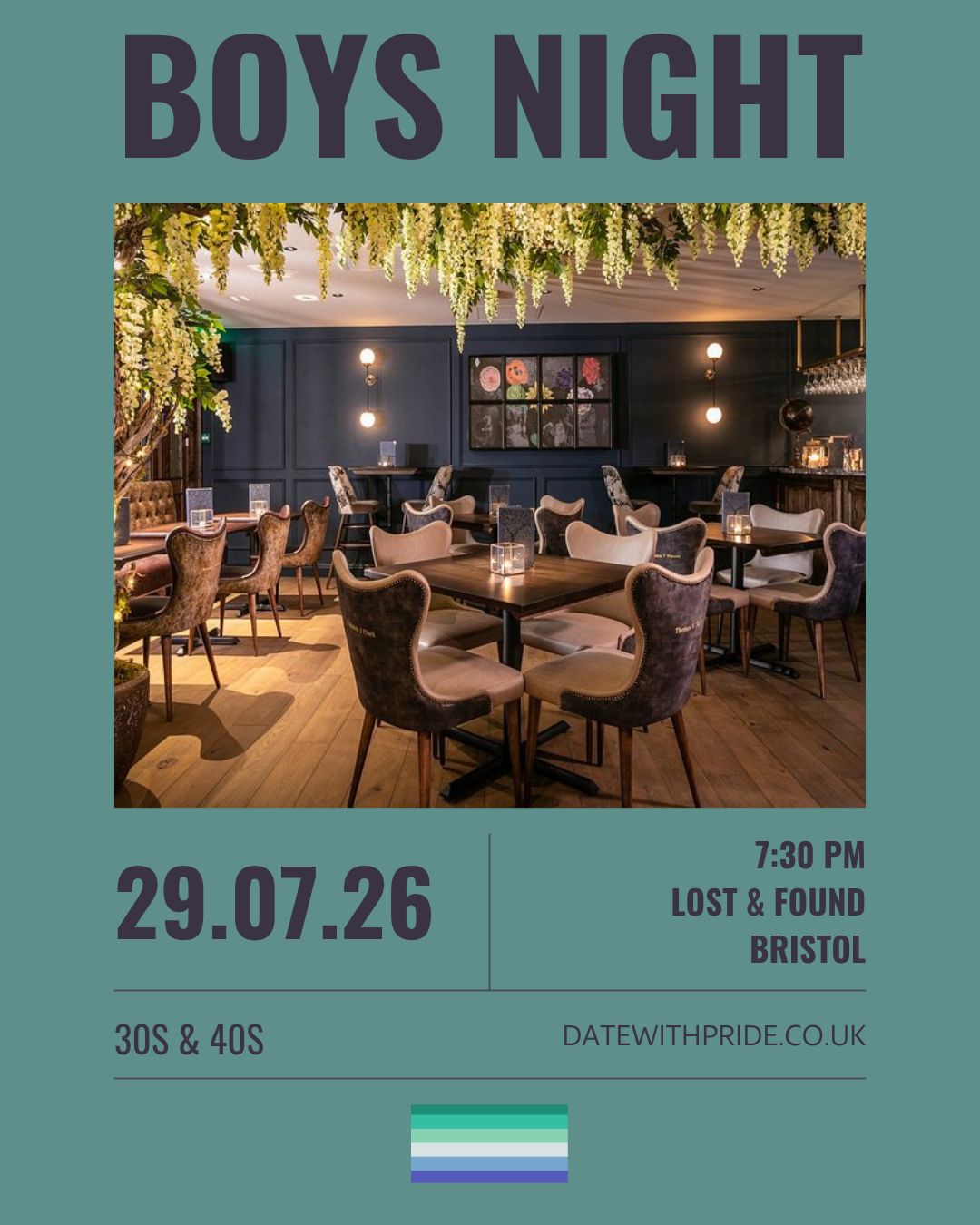 Boys Night - LGBTQ+ Speed Dating Bristol - 29th July