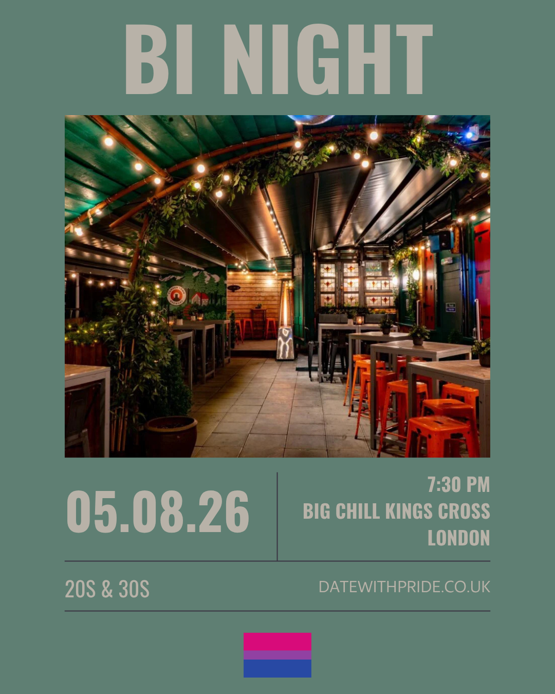 Bi Night - LGBTQ+ Speed Dating London - 5th August