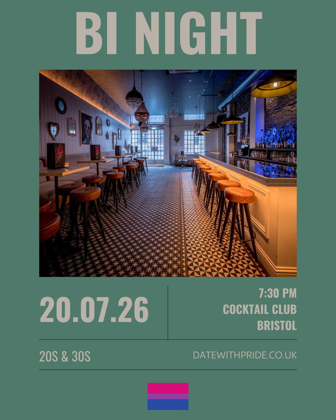 Bi Night - LGBTQ+ Speed Dating Bristol - 20th July