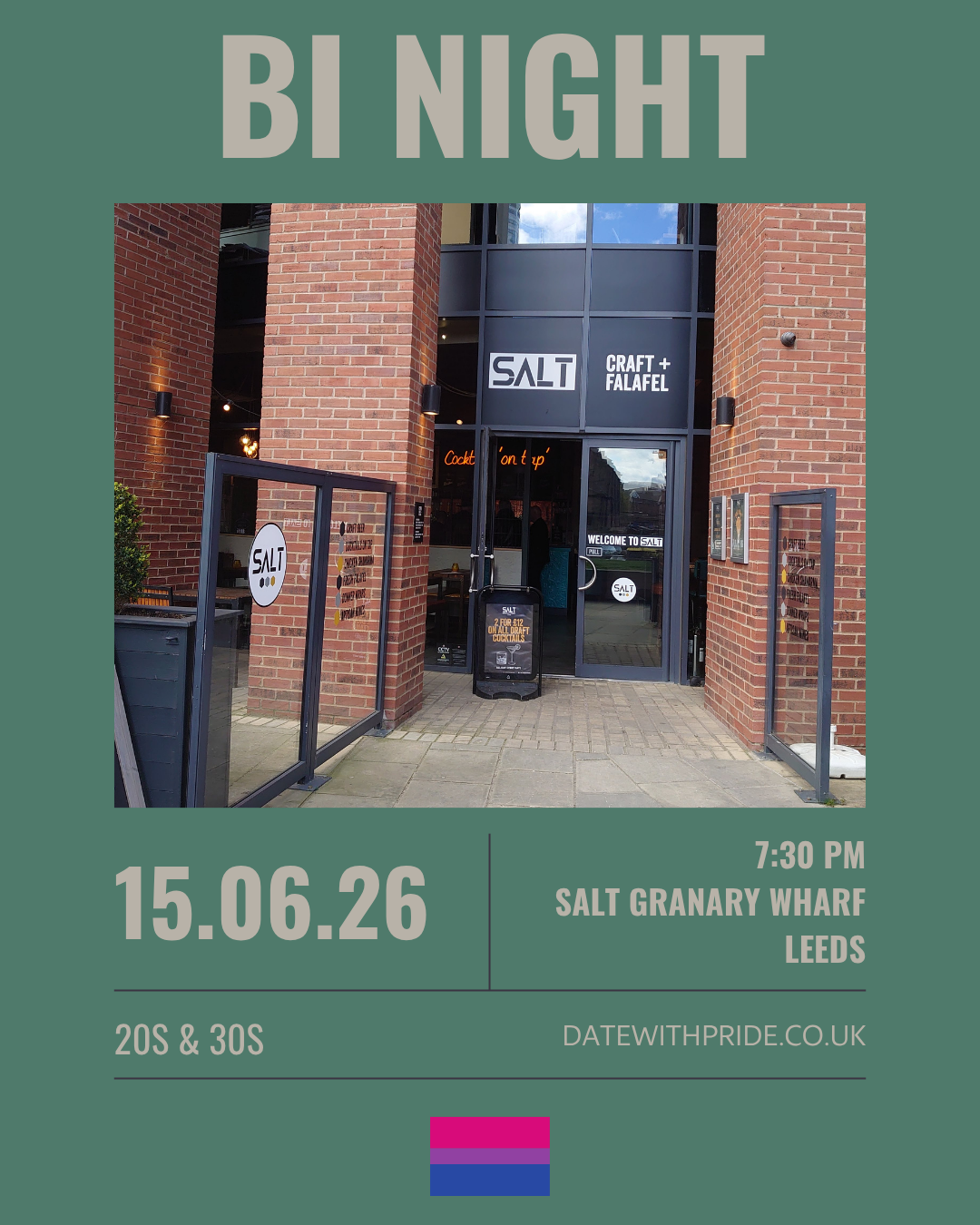 Bi Night - LGBTQ+ Speed Dating Leeds - 15th June