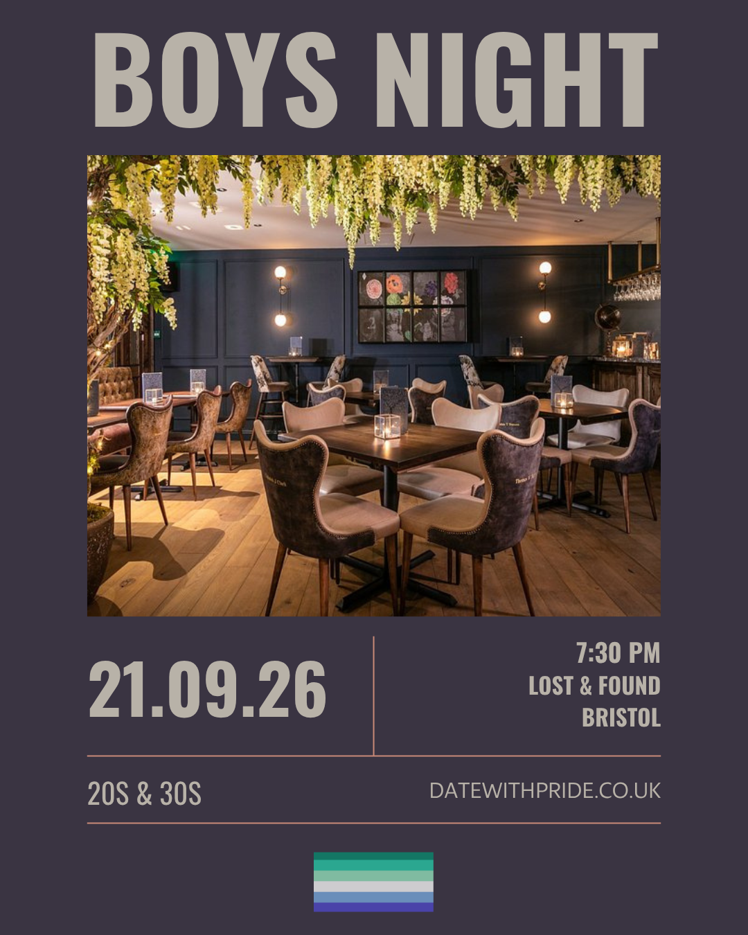 Boys Night - LGBTQ+ Speed Dating Bristol - 21st September