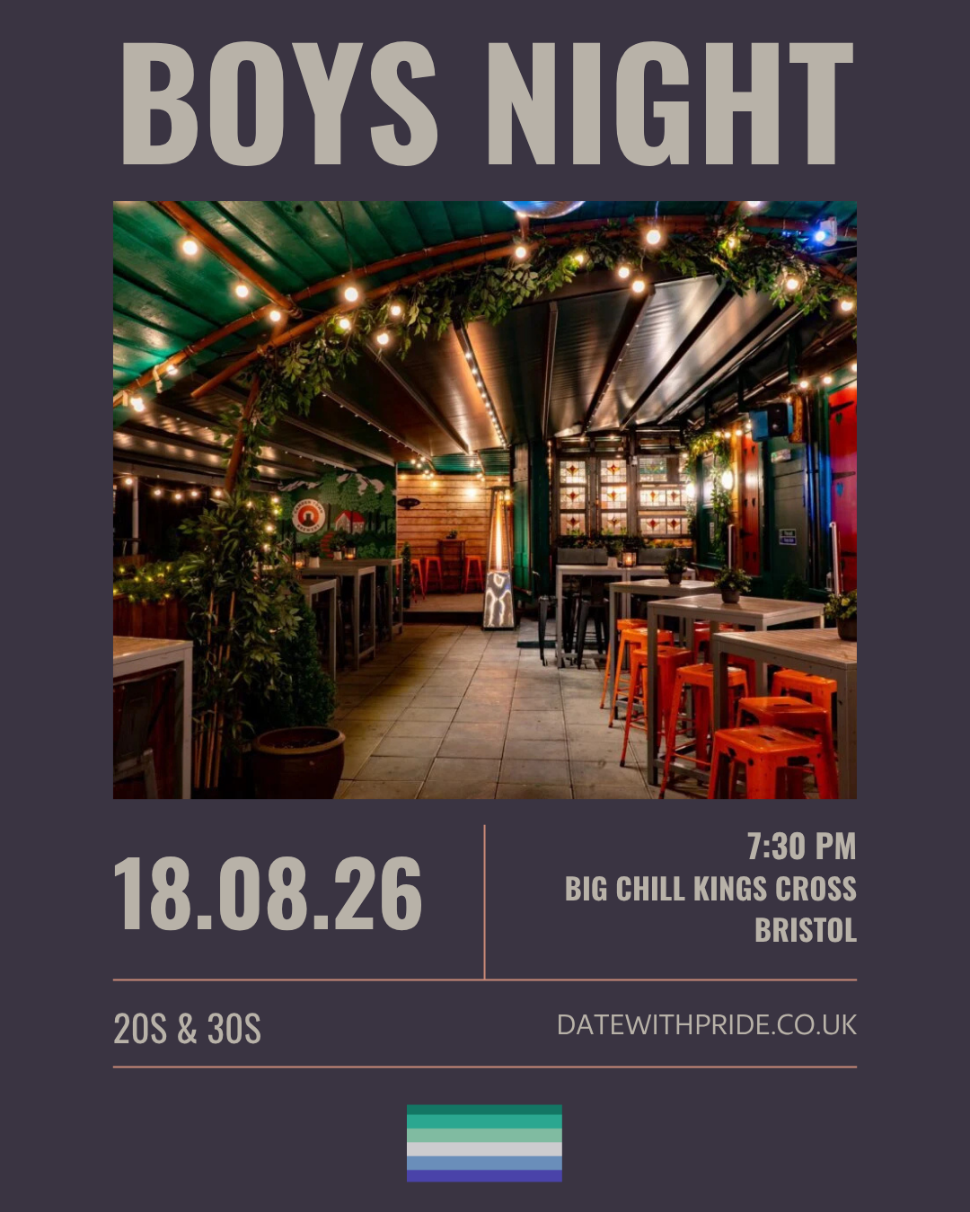 Boys Night - LGBTQ+ Speed Dating London - 18th August