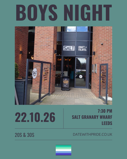 Boys Night - LGBTQ+ Speed Dating Leeds - 22nd October