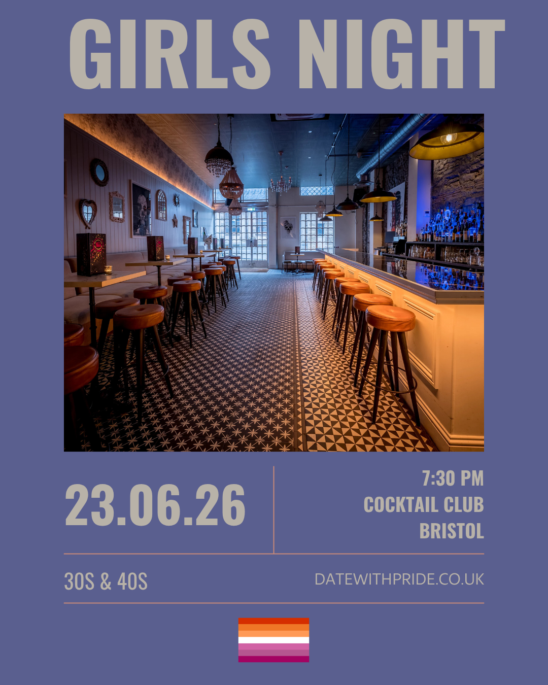 Girls Night - LGBTQ+ Speed Dating Bristol - 23rd June