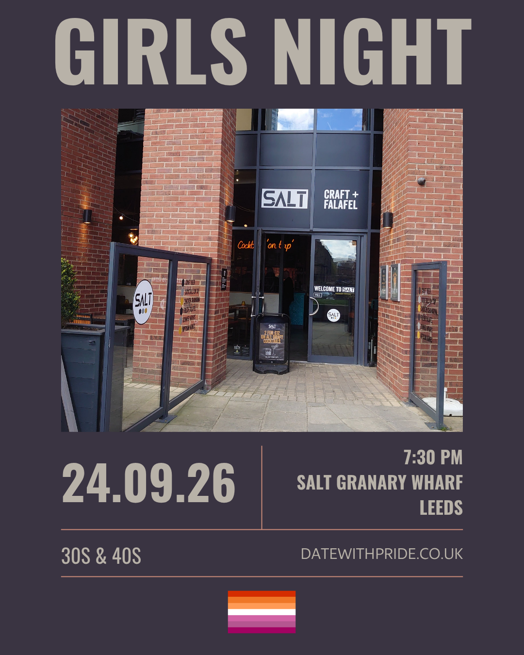 Girls Night - LGBTQ+ Speed Dating Leeds - 24th September