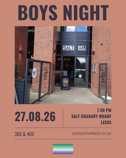 Boys Night - LGBTQ+ Speed Dating Leeds - 27th August
