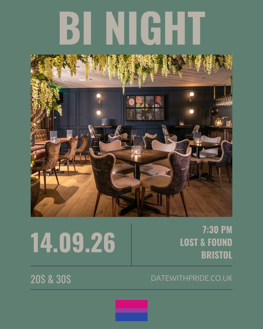 Bi Night - LGBTQ+ Speed Dating Bristol - 14th September