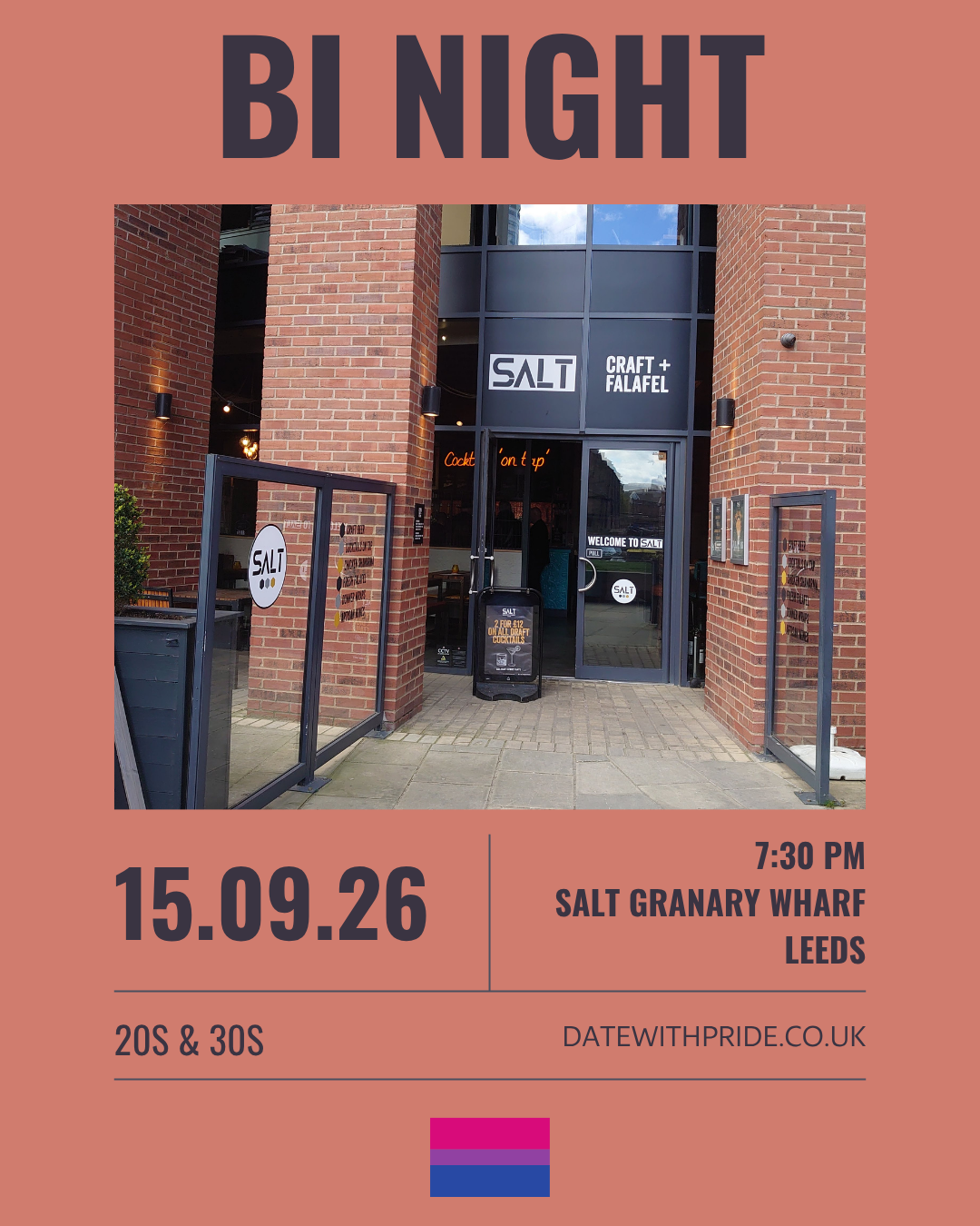 Bi Night - LGBTQ+ Speed Dating Leeds - 15th September
