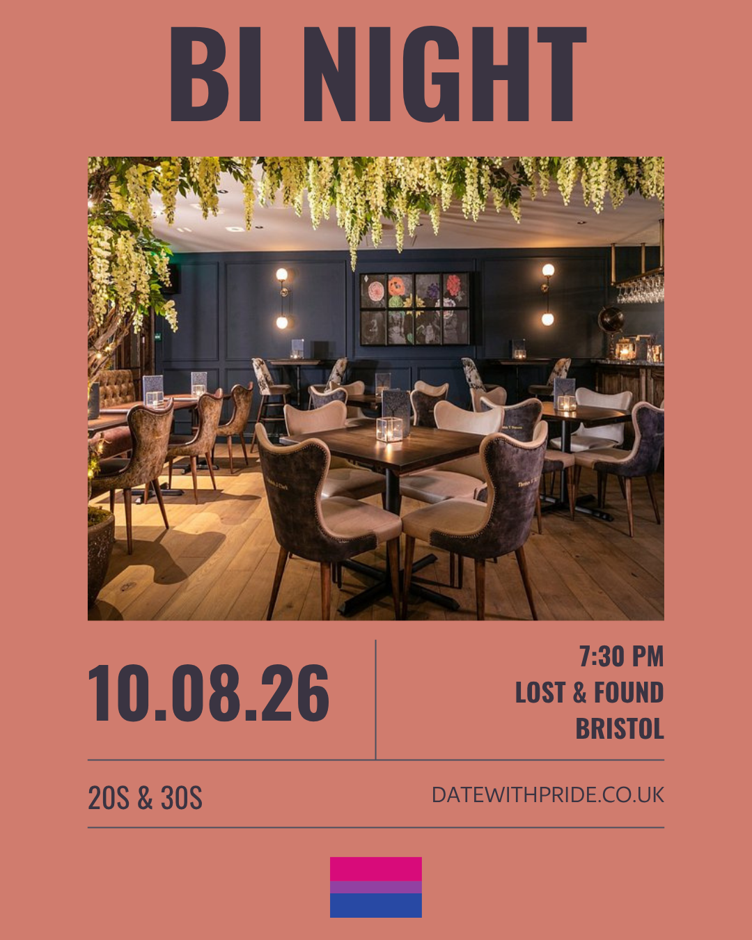 Bi Night - LGBTQ+ Speed Dating Bristol - 10th August