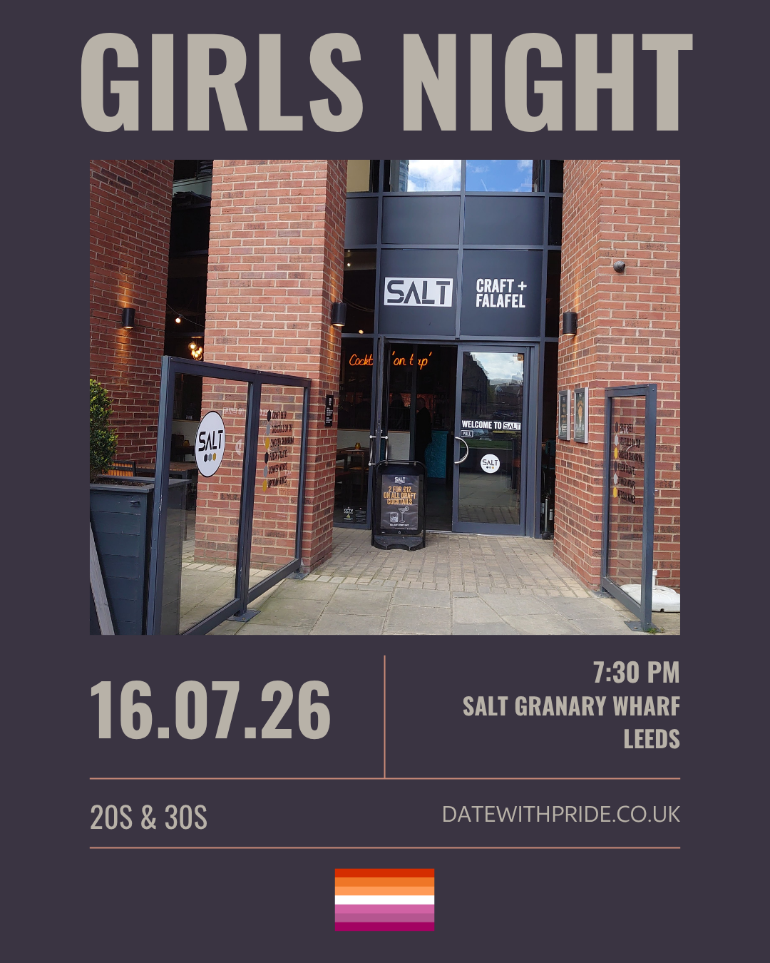 Girls Night - LGBTQ+ Speed Dating Leeds - 16th July