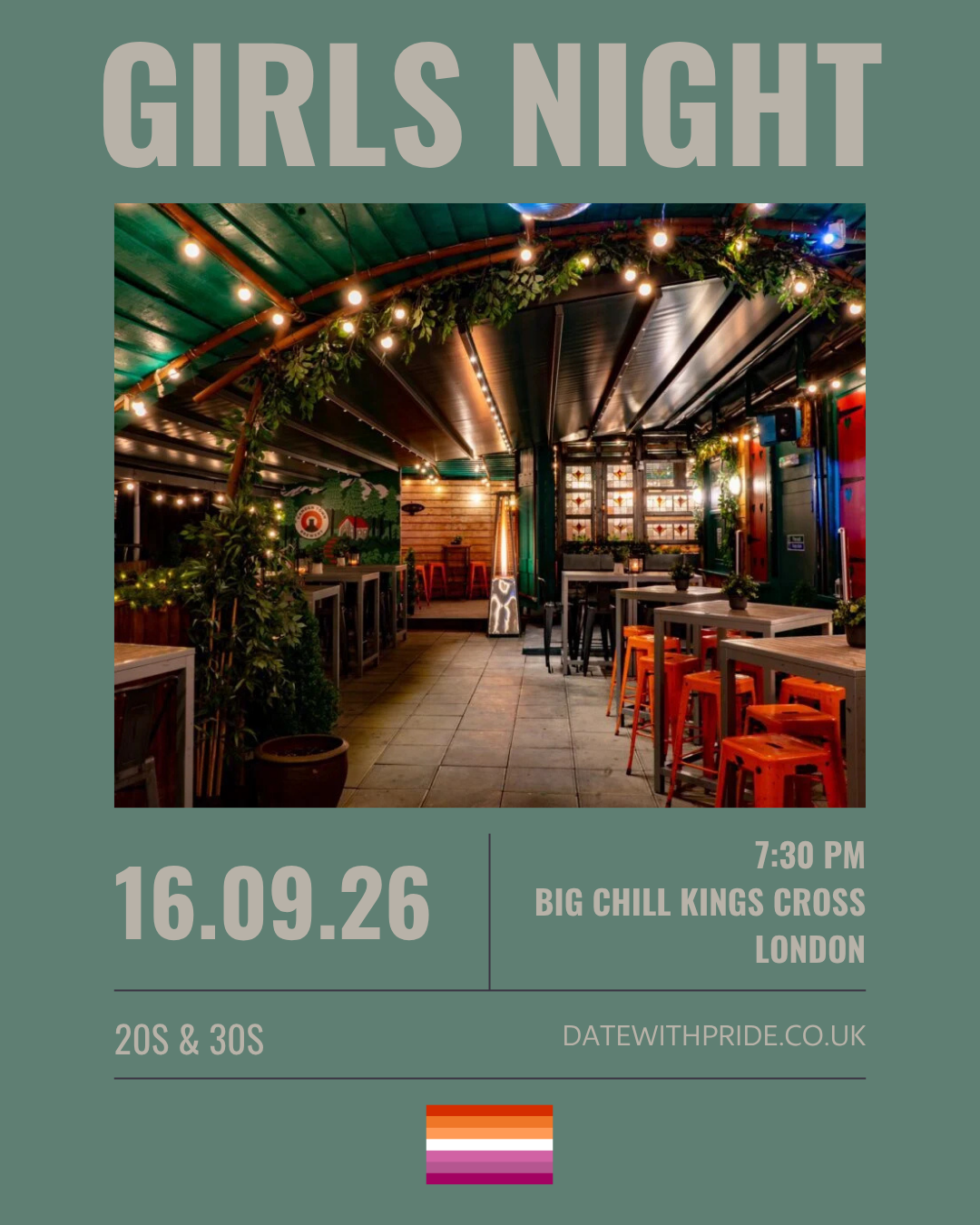 Girls Night - LGBTQ+ Speed Dating London - 16th September