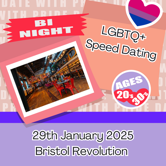 Bi Night - LGBTQ+ Speed Dating Bristol - 29th January